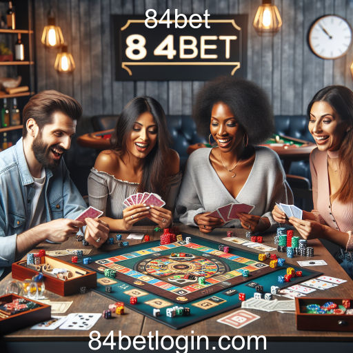 Descubra a Diversão dos Jogos de Mesa no 84bet